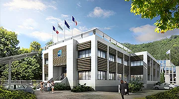 Banque Populaire Auvergne Rhone-Alpes, Sièges de Corenc et de Lyon - Études de faisabilité / Prospective / Concours — Siège de Corenc et Siège de Lyon R+15 (non retenus)