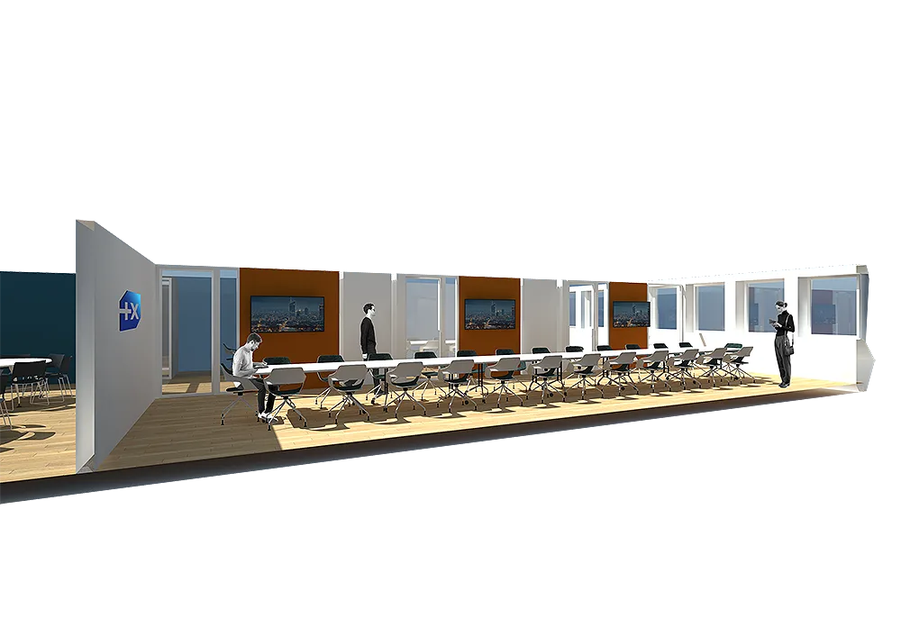 Siège de Lyon — Modularité salle de formation