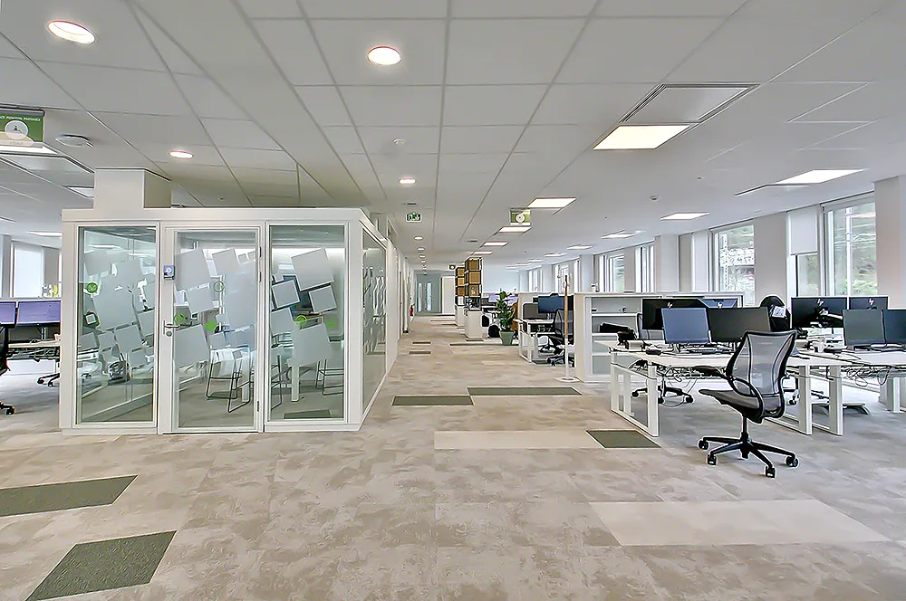 Espace de travail modulable