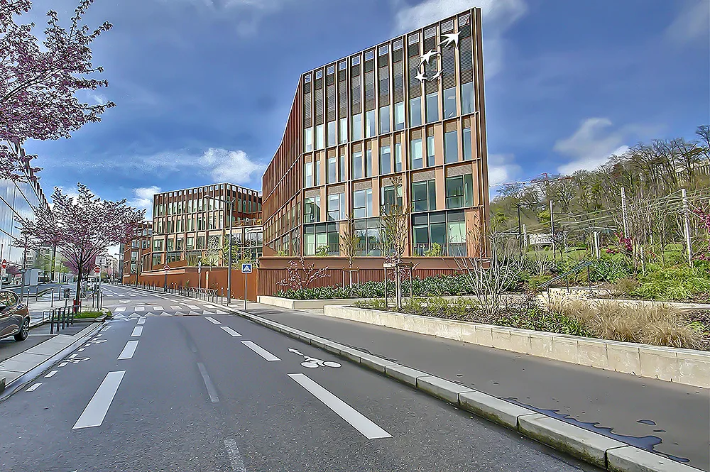 Immeuble emblématique du site