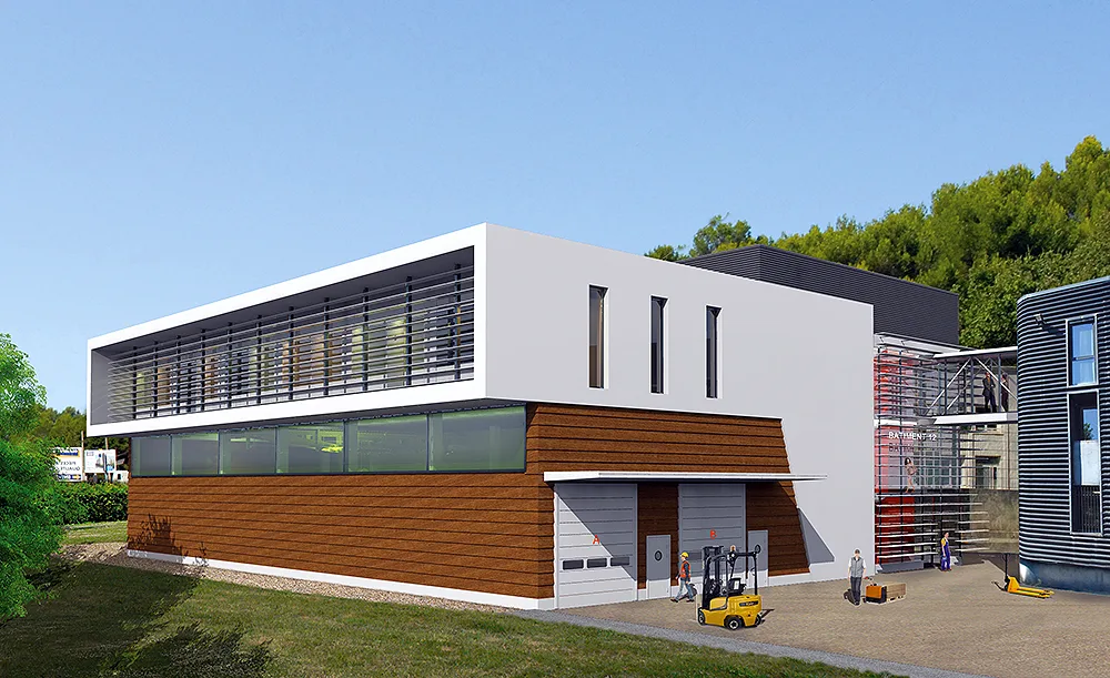 Bâtiment N° 12 ateliers/bureaux/archives