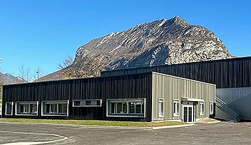 ESFR Synchrotron, ligne de lumière ID18 Grenoble (38) - Bâtiment ligne de lumière ID18 – Recherche fondamentale – Presqu’île scientifique