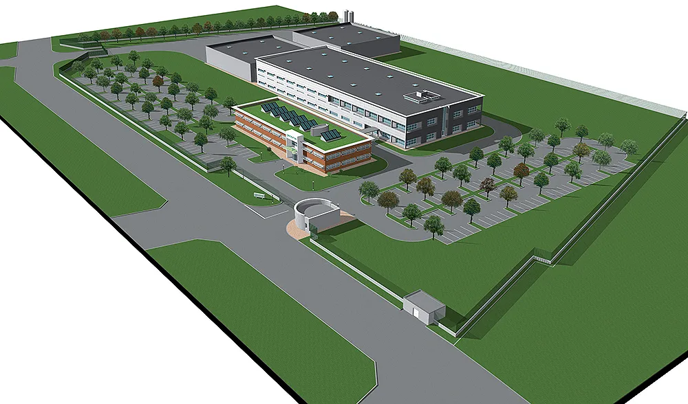 Modélisation 3D du plan de masse