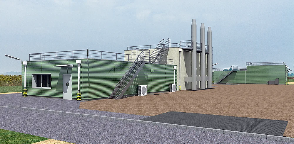 Plateforme de stockage gaz - Projet MA4 -  Saint-Clair-sur-Epte (95)