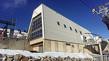 IRAM Superdévoluy - Transformation gare de départ du téléphérique  du pic de Bure (05)