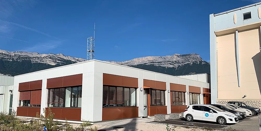 Vue projet tertiaire neuf