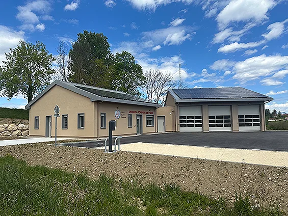 SDIS 38 — Caserne de Chevrières